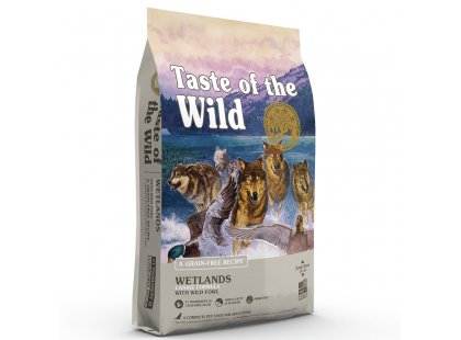 Фото 3 -  сухий корм Taste of the Wild WETLANDS CANINE FORMULA - корм для собак з м'ясом смаженої дичини