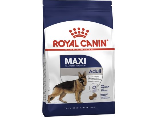 Фото - сухий корм Royal Canin MAXI ADULT (СОБАКИ ВЕЛИКИХ ПОРІД ЕДАЛТ) корм для собак до 5 років