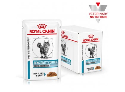 Фото - ветеринарные корма Royal Canin SENSITIVITY CONTROL лечебные консервы для кошек при пищевой аллергии