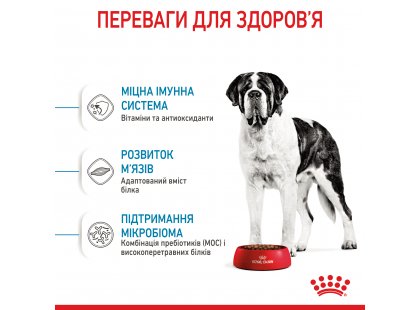 Фото 9 -  сухой корм Royal Canin GIANT JUNIOR (ЮНИОРЫ ГИГАНТСКИХ ПОРОД) корм для щенков от 8-24 месяцев