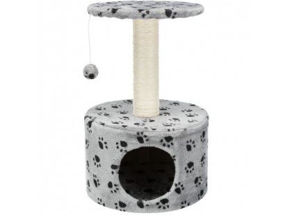 Фото - Trixie Junior Cat Tree Toledo когтеточка-домик для котят, серый когтеточки, с домиками Trixie Junior Cat Tree Toledo когтеточка-домик для котят, серый