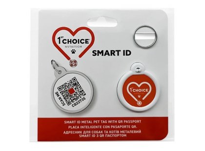 Фото - 1st Choice Smart ID адресник с QR-паспортом для собак и кошек амуниция 1st Choice Smart ID адресник с QR-паспортом для собак и кошек