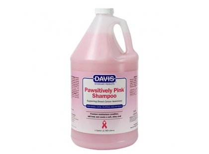Фото 2 -  повседневный уход (шампуни, кондицонеры и др. средства) Davis Pawsitively Pink увлажняющий шампунь для собак и котов