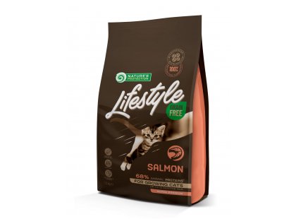 Фото - Natures Protection Lifestyle GRAIN FREE SALMON KITTEN беззерновий корм для кошенят ЛОСОСЬ сухий корм Natures Protection Lifestyle GRAIN FREE SALMON KITTEN беззерновий корм для кошенят ЛОСОСЬ