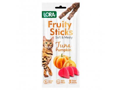 Фото - лакомства Lora Fruity Sticks Tuna and Pumpkin лакомства для взрослых кошек ТУНЕЦ И ТЫКВА