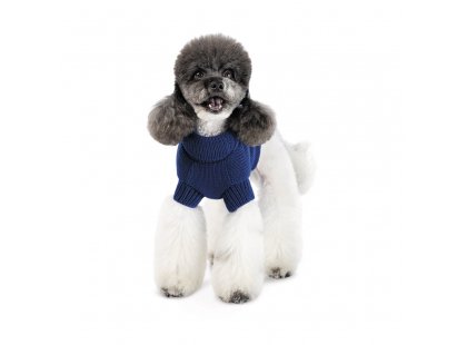 Фото 3 -  одежда Pet Fashion Sam свитер для собак, синий