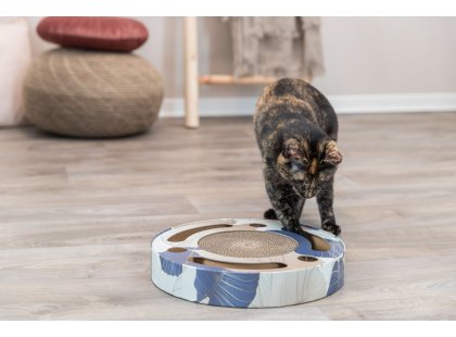 Фото 4 -  когтеточки, с домиками Trixie ЗАБАВА БАРАБАН когтеточка для кошек и котят