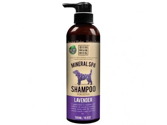 Фото - повсякденна косметика Reliq (релик) Mineral Spa Lavender Shampoo Шампунь для собак з олією лаванди