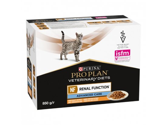 Фото - ветеринарные корма Purina Pro Plan (Пурина Про План) Veterinary Diets NF Renal Function Advanced Care Chicken влажный корм для кошек c заболеваниями почек КУРИЦА