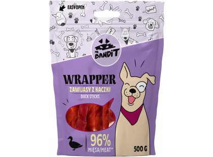 Фото - Mr. Bandit Dog Wrapper Duck Sticks ласощі для собак ПАЛОЧКИ З КАЧКИ ласощі Mr. Bandit Dog Wrapper Duck Sticks ласощі для собак ПАЛОЧКИ З КАЧКИ