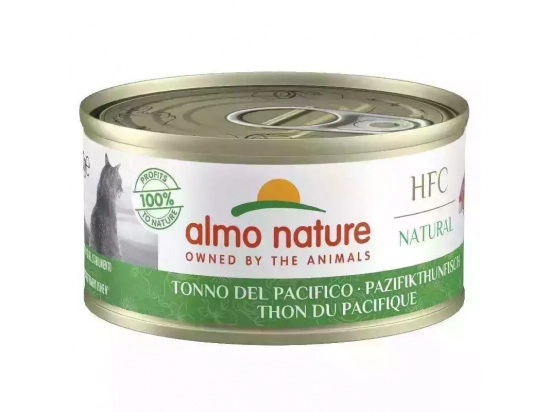 Фото - влажный корм (консервы) Almo Nature HFC NATURAL PACIFIC OCEAN TUNA консервы для кошек ТИХООКЕАНСКИЙ ТУНЕЦ