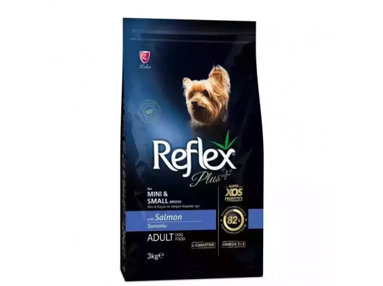 Фото - сухий корм Reflex Plus (Рефлекс Плюс) Adult Mini & Small Salmon корм для собак дрібних порід, з лососем