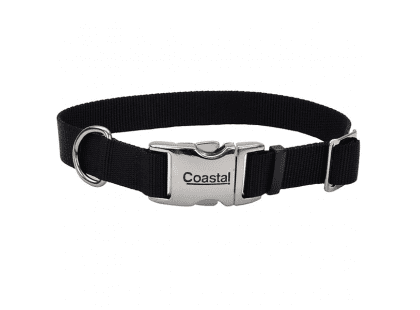 Фото - Coastal Titan Buckle ошейник для собак, черный амуниция Coastal Titan Buckle ошейник для собак, черный