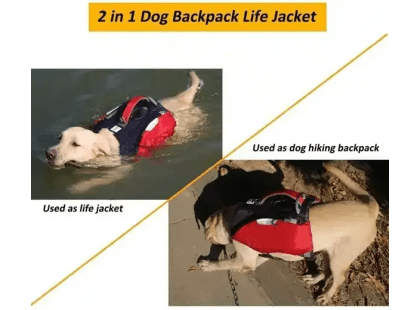 Фото 8 -  рятувальні жилети Fovis Voyager Pet Dog Bagpack рятувальний жилет для собак