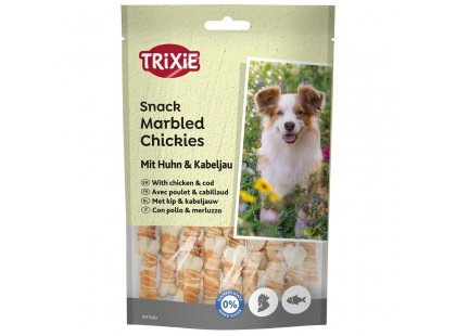 Фото - Trixie Marbled Chickies лакомство для собак КОСТОЧКИ С КУРИЦЕЙ И ТРЕСКОЙ (31540) лакомства Trixie Marbled Chickies лакомство для собак КОСТОЧКИ С КУРИЦЕЙ И ТРЕСКОЙ (31540)