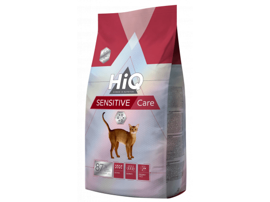 Фото - сухий корм HiQ Sensitive Care корм для котів із чутливим травленням