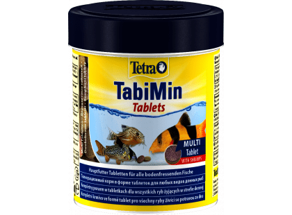 Фото - корм для риб Tetra TABIMIN TABLETS (ТАБІМІН ПІГУЛКИ ДЛЯ ДОНИХ РИБ) корм для риб