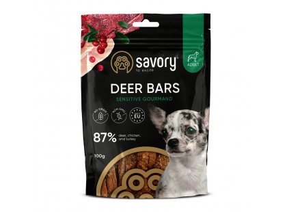 Фото - Savory Bars With Venison лакомство для собак БАТОНЧИКИ С ОЛЕНИНОЙ лакомства Savory Bars With Venison лакомство для собак БАТОНЧИКИ С ОЛЕНИНОЙ