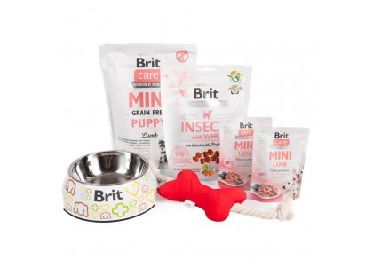 Фото 3 -  сухий корм Brit Care GIFT BOX Mini Puppy набір для цуценят малих порід