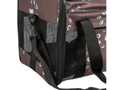 Фото 5 -  переноски, сумки, рюкзаки Trixie Adrina сумка-переноска для собак и кошек, коричневый (28894)