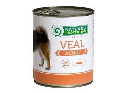 Фото 3 -  влажный корм (консервы) Natures Protection (Нейчез Протекшин) ADULT VEAL (ЭДАЛТ ТЕЛЯТИНА) консерва для собак