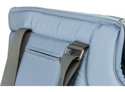 Фото 2 -  переноски, сумки, рюкзаки Trixie Viktoria Carrier сумка-переноска для тварин, блакитний (36232)