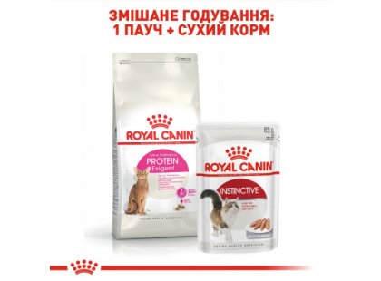 Фото - сухой корм Royal Canin PROTEIN EXIGENT (ПРОТЕИН ЕКСИДЖЕНТ ДЛЯ ПРИВЕРЕДЛИВЫХ) сухой корм для взрослых кошек