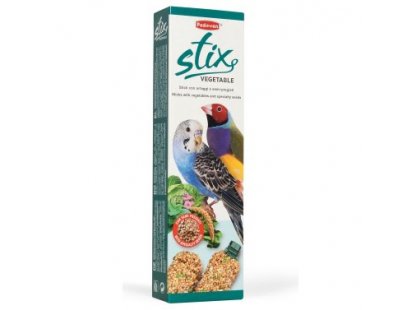 Фото - Padovan Stix-Vegetable Cocorite Ed Esotici дополнительный корм для волнистых попугаев и маленьких экзотических птиц лакомства для птиц Padovan Stix-Vegetable Cocorite Ed Esotici дополнительный корм для волнистых попугаев и маленьких экзотических птиц