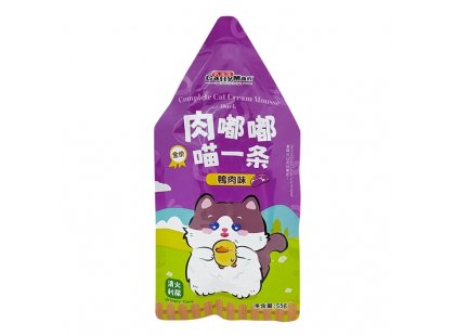 Фото - Cattyman Cream Mousse Duck влажный беззерновой корм для кошек УТКА влажный корм (консервы) Cattyman Cream Mousse Duck влажный беззерновой корм для кошек УТКА