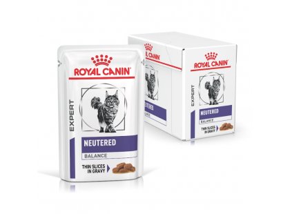 Фото 3 -  ветеринарные корма Royal Canin NEUTERED WEIGHT BALANCE влажный корм для стерилизованных кошек с лишним весом