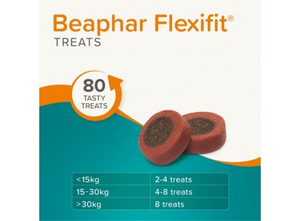 Фото 2 -  для костей и суставов (опорно-двигательного аппарата) Beaphar Flexifit Treats Рулетики с глюкозамином для здоровья суставов у собак