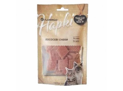 Фото - Flamingo Лакомство для кошек ЛОСОСЕВЫЕ СНЕКИ лакомства Flamingo Лакомство для кошек ЛОСОСЕВЫЕ СНЕКИ