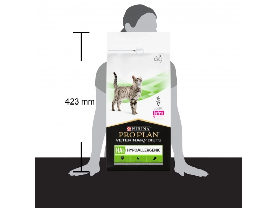 Фото - ветеринарные корма Purina Pro Plan (Пурина Про План) Veterinary Diets HA Hypoallergenic сухой лечебный корм для кошек при аллергии