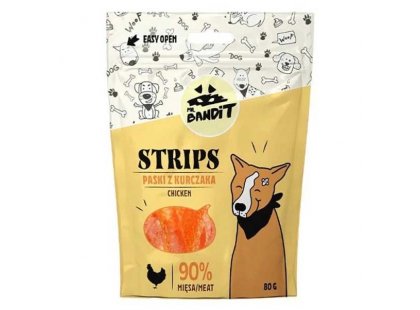 Фото - Mr. Bandit Dog Strips Chicken лакомство для собак СТРИПСЫ С КУРИЦЕЙ лакомства Mr. Bandit Dog Strips Chicken лакомство для собак СТРИПСЫ С КУРИЦЕЙ
