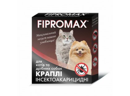 Фото 2 -  від бліх та кліщів Fipromax (Фіпромакс) краплі від бліх, кліщів і комах для собак і котів