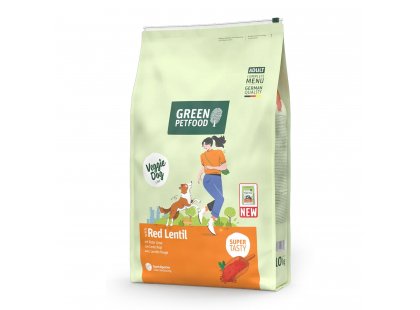 Фото - Green Petfood VeggieDog ORIGIN ADULT сухий вегетаріанський корм для собак із червоною сочевицею сухий корм Green Petfood VeggieDog ORIGIN ADULT сухий вегетаріанський корм для собак із червоною сочевицею