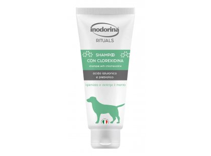 Фото - Inodorina Dog Shampooing шампунь для собак із хлоргексидином повсякденна косметика Inodorina Dog Shampooing шампунь для собак із хлоргексидином