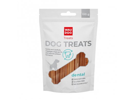 Фото - лакомства Collar WAUDOG Treats лакомство для собак СТОМАТОЛОГИЧЕСКАЯ ПАЛОЧКА СО ВКУСОМ ТРЕСКИ