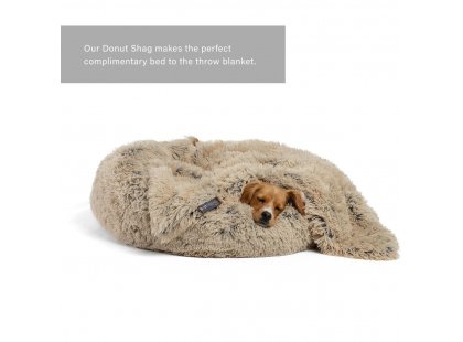 Фото 4 -  лежаки, матрасы, коврики и домики Best Friends Shag Pet Throw Blanket коврик для собак БЕЖЕВАЯ ЭЛЕГАНТНОСТЬ
