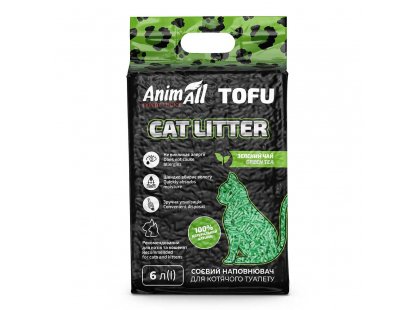 Фото - AnimAll TOFU (ТОФУ) СОЕВЫЙ наполнитель в туалет для кошек ЗЕЛЕНЫЙ ЧАЙ наполнители AnimAll TOFU (ТОФУ) СОЕВЫЙ наполнитель в туалет для кошек ЗЕЛЕНЫЙ ЧАЙ