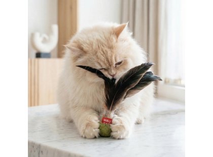 Фото 4 -  іграшки Collar WAUCAT Fun Natural іграшка для котів з котячою м'ятою НЕВАЛЯЙКА
