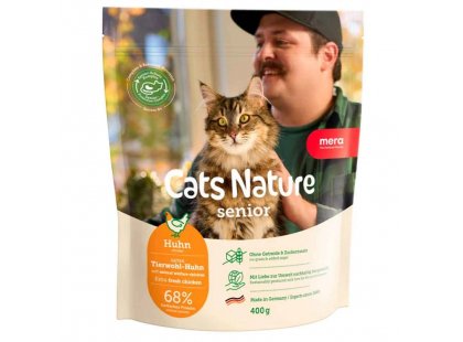 Фото - Mera Nurture Senior Chiken сухой корм для пожилых кошек КУРИЦА Категории Mera Nurture Senior Chiken сухой корм для пожилых кошек КУРИЦА