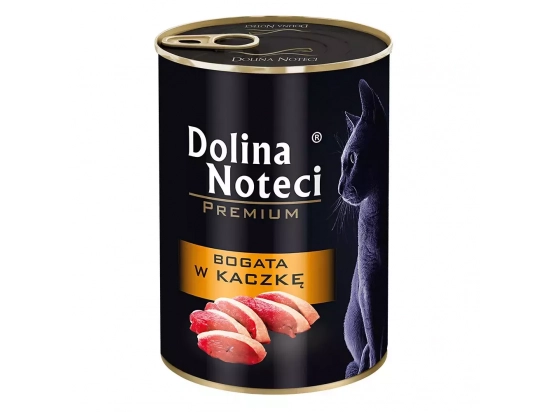 Фото - влажный корм (консервы) Dolina Noteci (Долина Нотечи) Premium влажный корм для кошек УТКА