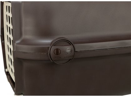 Фото 6 -  переноски, сумки, рюкзаки Trixie Relax переноска для тварин, ПЛАСТИК ДВЕРІ, коричневий