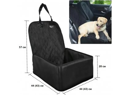 Фото 2 -  аксессуары в авто Senful автокресло для собак и котов со страховочным поводком