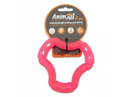 Фото - AnimAll Fun іграшка для собак КІЛЬЦЕ 6 СТОРІН, кораловий іграшки AnimAll Fun іграшка для собак КІЛЬЦЕ 6 СТОРІН, кораловий