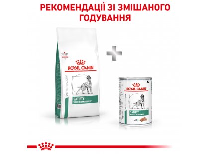 Фото - ветеринарные корма Royal Canin SATIETY WEIGHT MANAGEMENT (КОНТРОЛЬ ВЕСА) сухой лечебный корм для собак