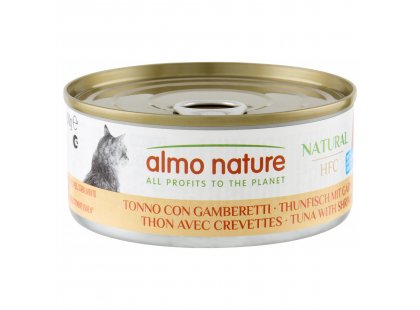 Фото 3 -  вологий корм (консерви) Almo Nature HFC NATURAL TUNA & SHRIMP консерви для кішок ТУНЕЦЬ І КРЕВЕТКИ