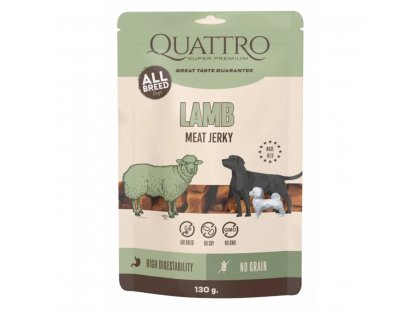 Фото - Quattro Meat Lamb ласощі для собак, джерки ЯГНЯ ласощі Quattro Meat Lamb ласощі для собак, джерки ЯГНЯ
