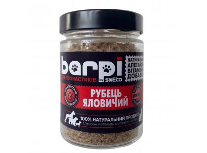 Фото - Barpi Апетайзер  натуральна добавка для собак і котів РУБЕЦЬ ЯЛОВИЧИЙ ласощі Barpi Апетайзер  натуральна добавка для собак і котів РУБЕЦЬ ЯЛОВИЧИЙ
